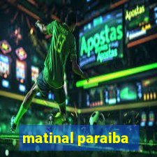 matinal paraiba